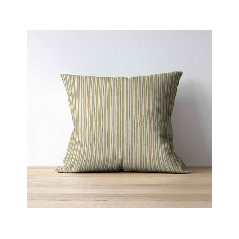 Rural Gold on a throw pillow