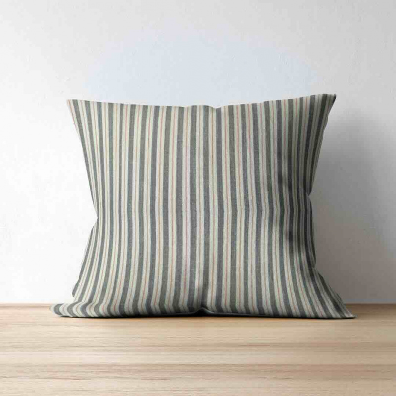 Rural Taupe on a throw pillow