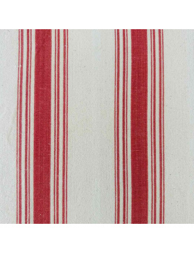 Red Ona Striped Fabric
