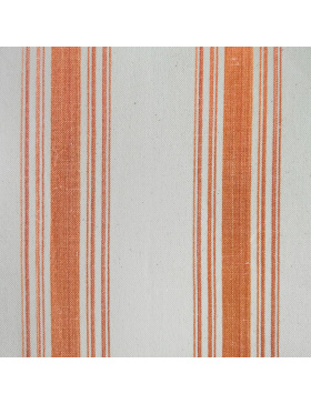 Orange Ona Striped Fabric