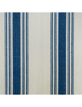 Indigo Blue Ona Striped Fabric