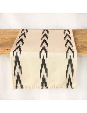 Table runner Alfabia Black