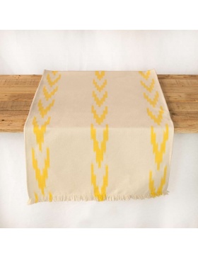 Table runner Alfabia Yellow