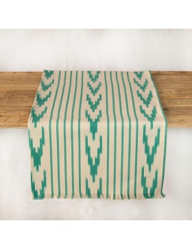 Table runner Galatzo Turquoise