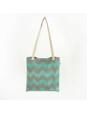 Tote Bag Talaia Gris Turquesa