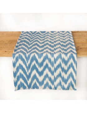 Table runner Talaia Sky Blue