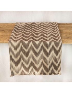 Table runner Talaia Taupe