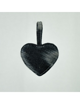 Keychain Heart Talaia Black