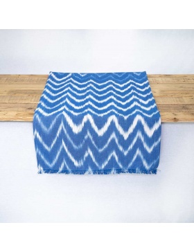 Table runner Talaia Sea Blue