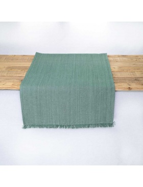 Table runner plain Forest...