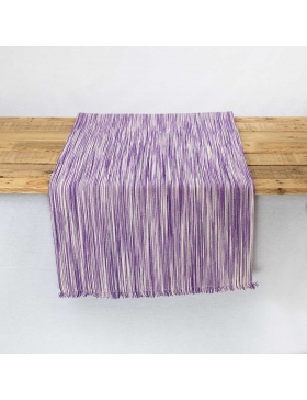 Tischläufer marmoriert Violett