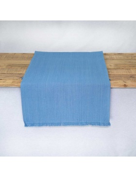 Table Runner plain Sky Blue