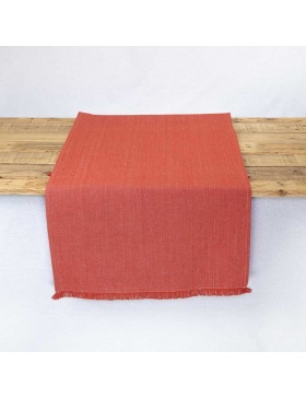 Table Runner plain Red