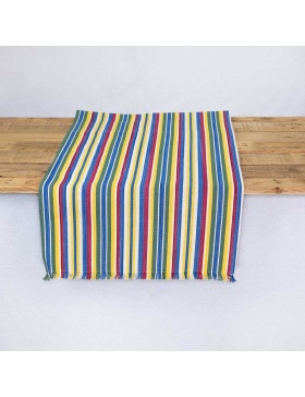 Table runner striped Estiu