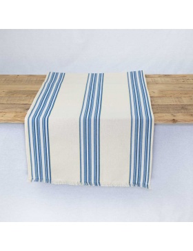 Table runner striped Pescador