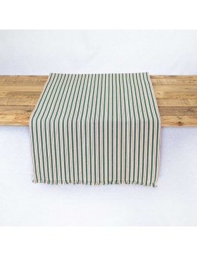 Table runner striped Rural