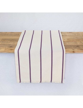 Table runner striped Solc