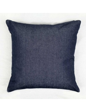 Cushion cover plain Black