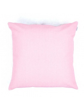 Cushion cover plain Pink
