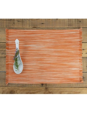 Placemat Marbled Orange