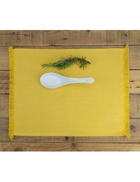 Placemat plain Yellow