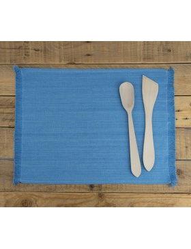 Placemat plain Sea Blue