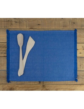 Placemat plain Sea Blue