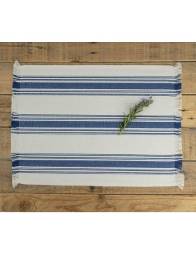 Placemat Striped Ona Sea Blue