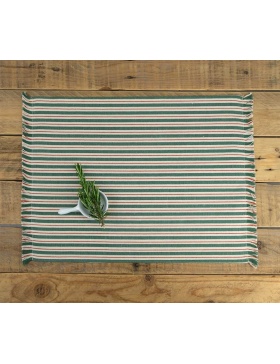 Placemat Striped Rural