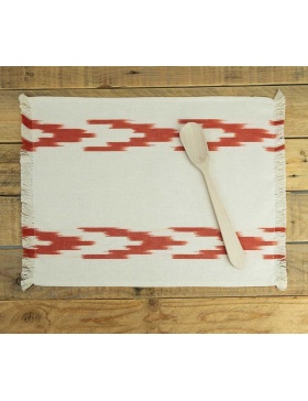 Placemat Alfabia Rojo