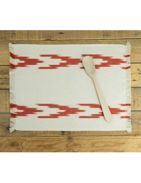 Placemat Alfabia Rojo